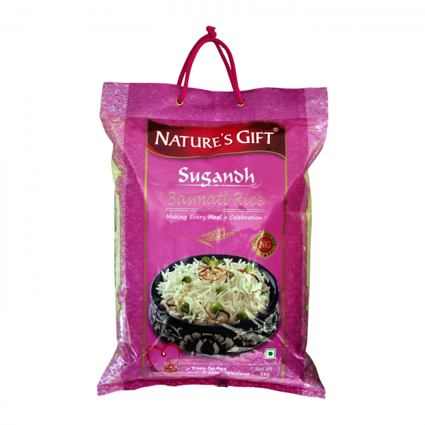 NATURE'S GIFT SUGANDH BASMATI RICE 5 KG